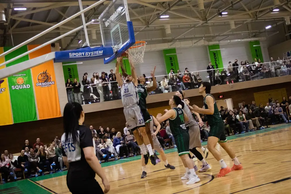 Победы «Алматинского легиона» укрепляют позиции клуба в чемпионате Казахстана по баскетболу Астане