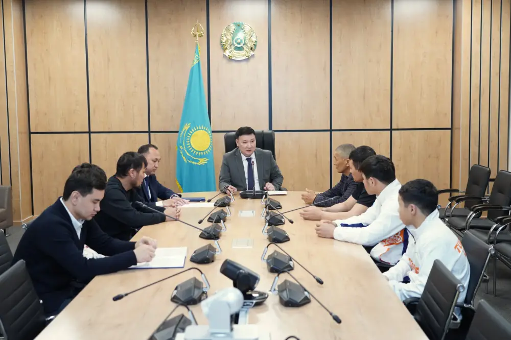 Спортсмены Туркестанской области на Юношеских Азиатских играх медали достижения Астане