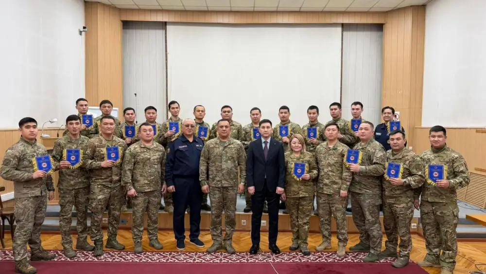 В Алматы прошли учебно-методические сборы по вопросам гражданской защиты (9)