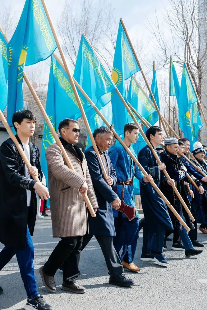 Атырау стал центром празднования Дня национальной одежды с участием около 5 000 человек Астане