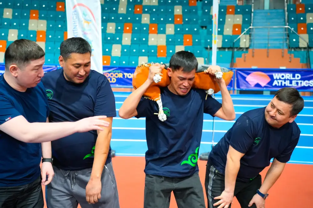 В Астане проходит единая республиканская акция «Ұлттық ойындар керуені» (4)