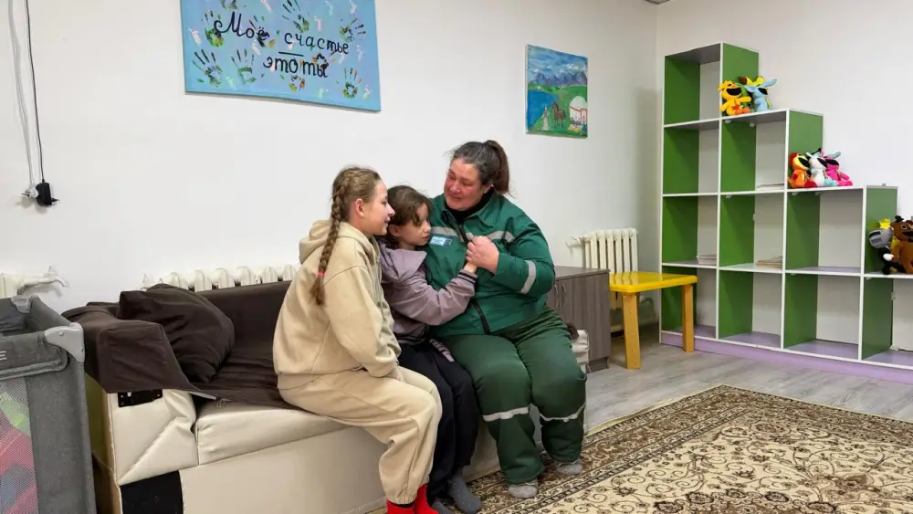 Сквозь решётки к материнским объятиям: осуждённые женщины вновь встретились с детьми Астане