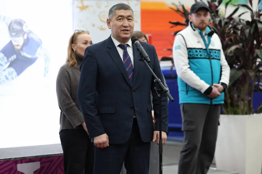 В городе Астана стартовал чемпионат Республики Казахстан по конькобежному спорту (4)