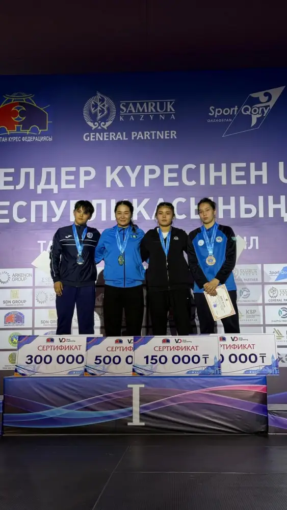 Алматинские борцы: медали и первое место в Таразе! Астане