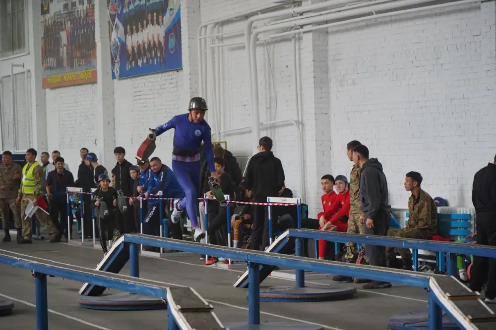 Итоги зимних чемпионатов МЧС Казахстана по пожарно-спасательному спорту Астане