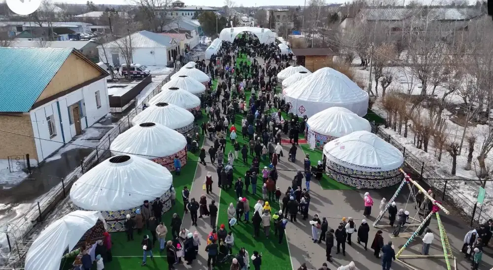 Наурыз в селе Явленка: традиции и современные технологии на празднике обновления Астане