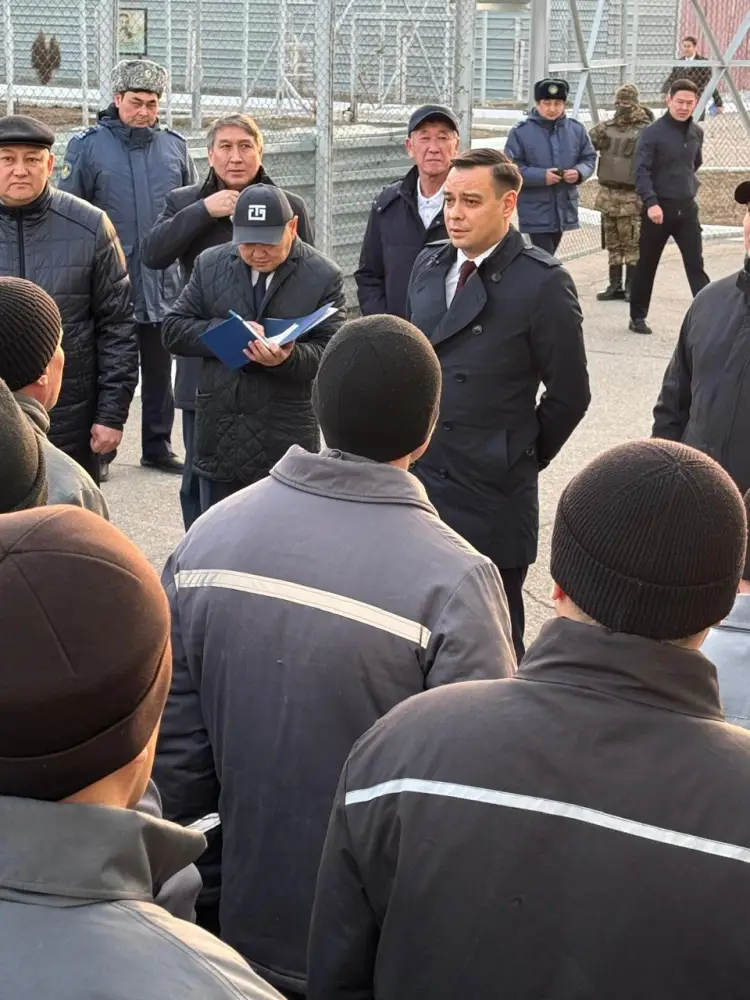 Артур Ластаев посетил исправительное учреждение №12 в Алматинской области (5)