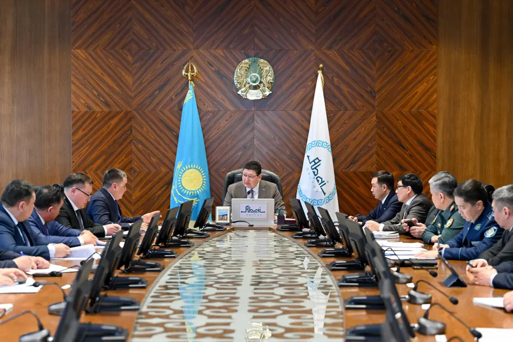 В области Абай рассмотрены вопросы подготовки к весенним паводкам Астане