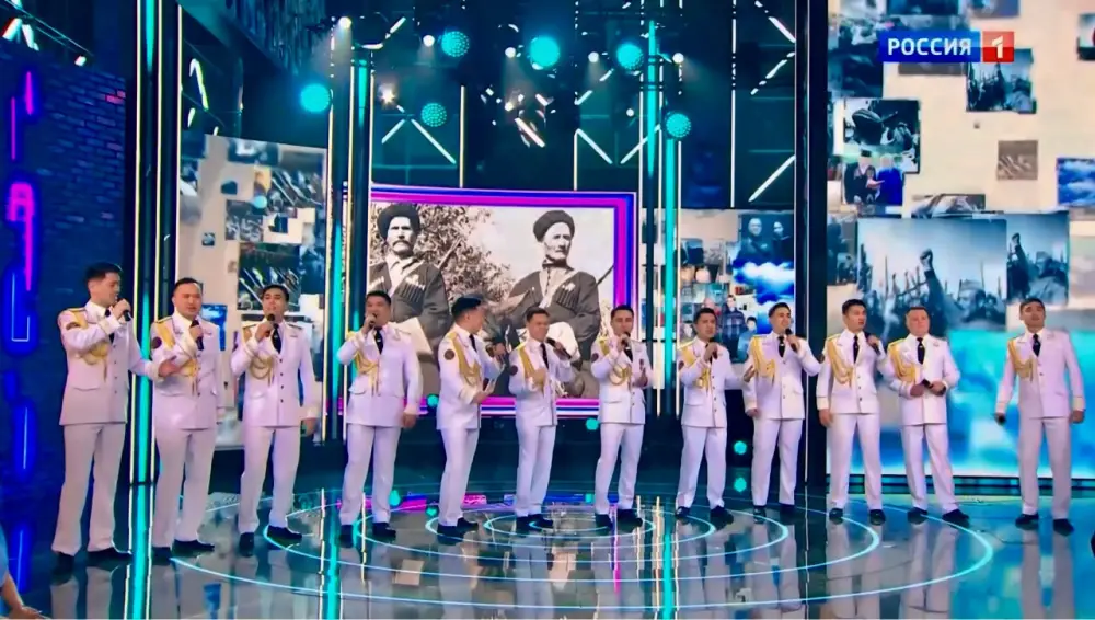 Гвардейцы завоевали сердца москвичей на сцене «Привет, Андрей!» Астане