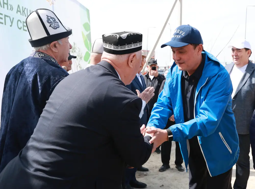 9 тысяч деревьев: зелёный вызов в Жамбылской области! Астане