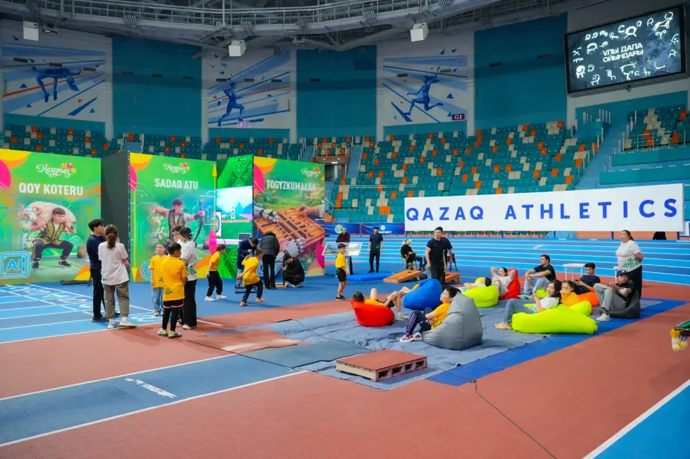 В Астане проходит единая республиканская акция «Ұлттық ойындар керуені» (7)