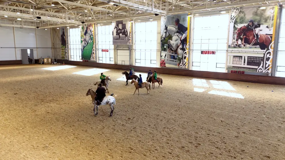 В Астане отметили День национального спорта показательными выступлениями (5)