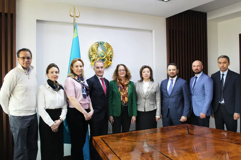 Встреча на финансовом мосту: председатель Агентства и делегация IFC обсуждают будущее рынка капитала Астане