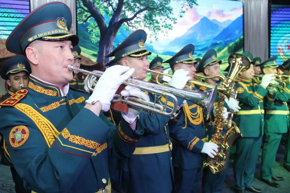 Национальная гвардия Казахстана поддержала челлендж «Наурыз мейрамы» Астане