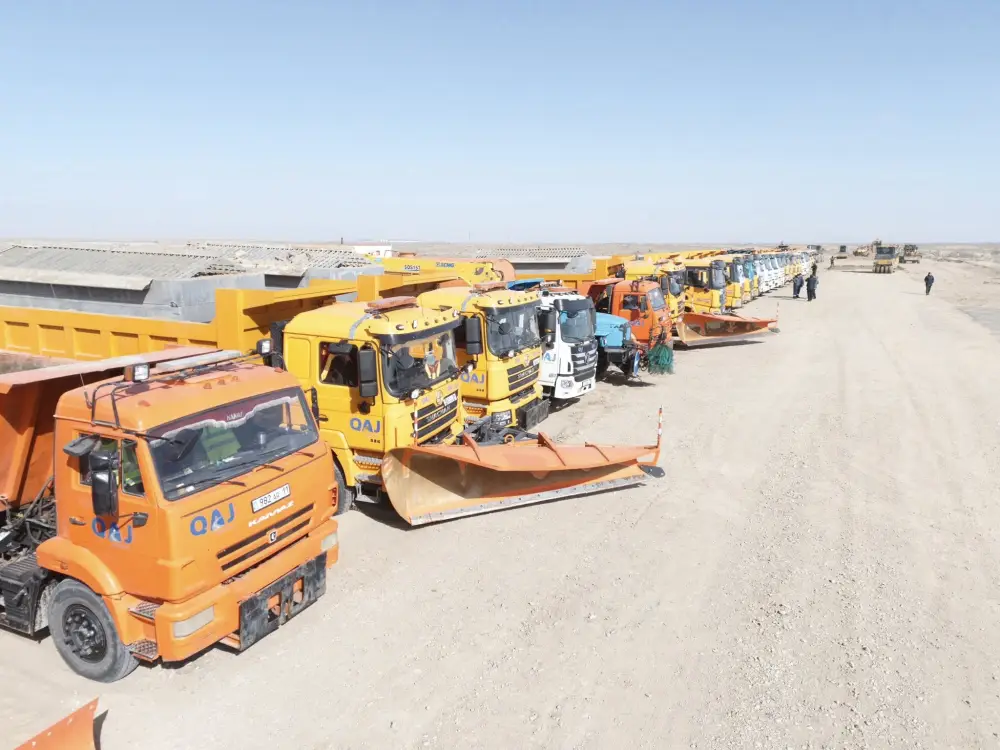 Начался первый этап проекта четырехполосного расширения дороги Кызылорда - Актобе (10)