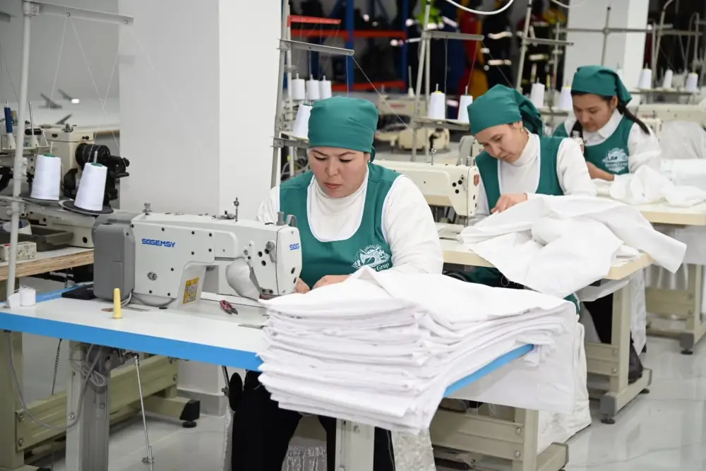 Швейный цех в Шолаккоргане: новые рабочие места! Астане