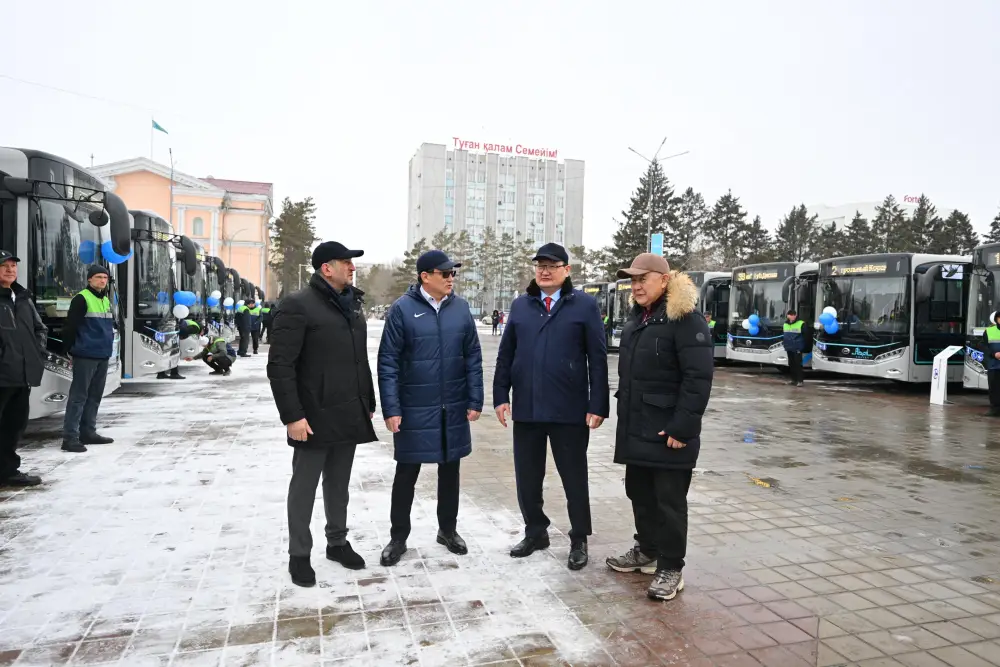 32 автобуса к Наурызу: Семей на новом ходу! Астане
