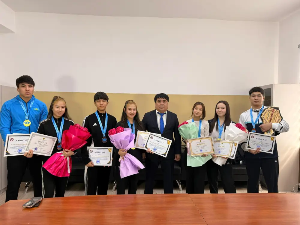 ТУРКЕСТАН: МОЛОДЫЕ ЧЕМПИОНЫ КАЗАХСТАНА ГОТОВЯТСЯ К МЕЖДУНАРОДНЫМ СОРЕВНОВАНИЯМ Астане
