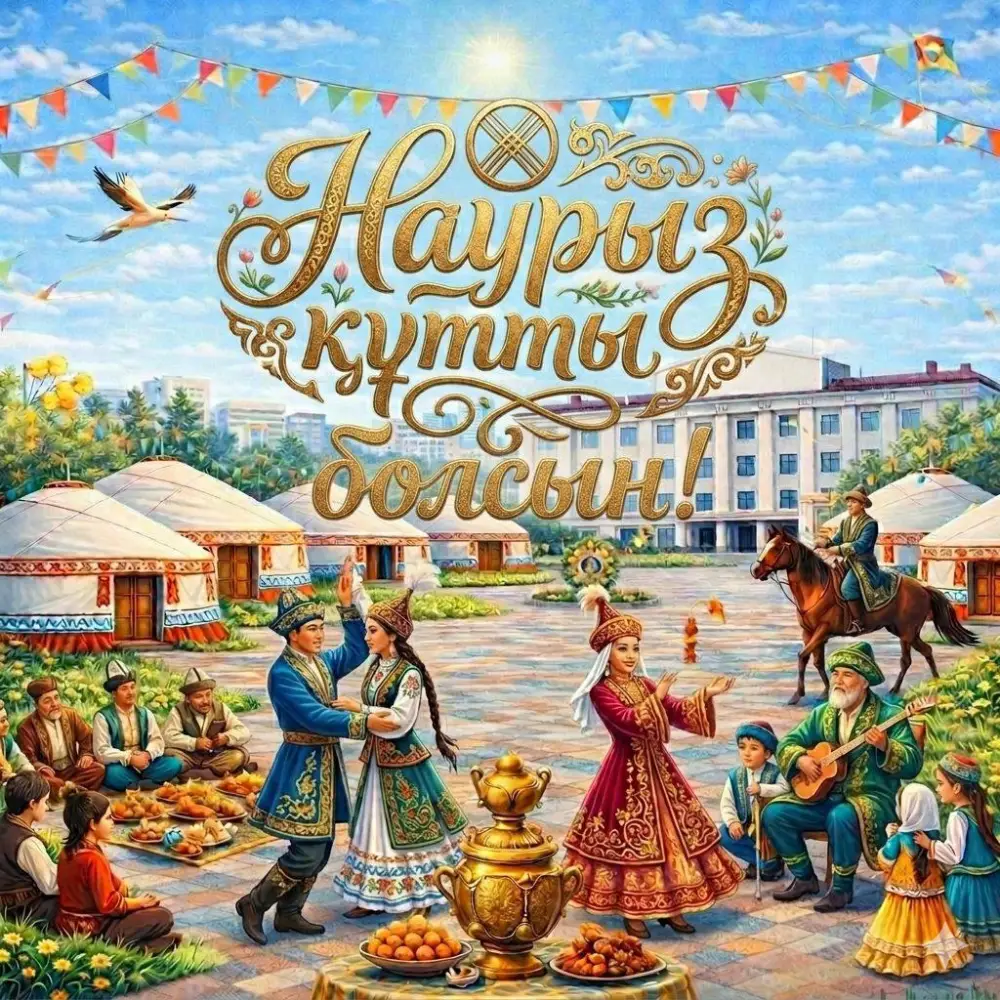 Наурыз мейрамы: Аким области Асаин Байханов поздравляет жителей с праздником Астане