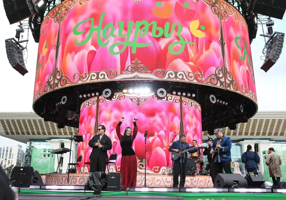 Наурыз в Алматы: культурное единство и активное участие горожан в праздничных мероприятиях Астане