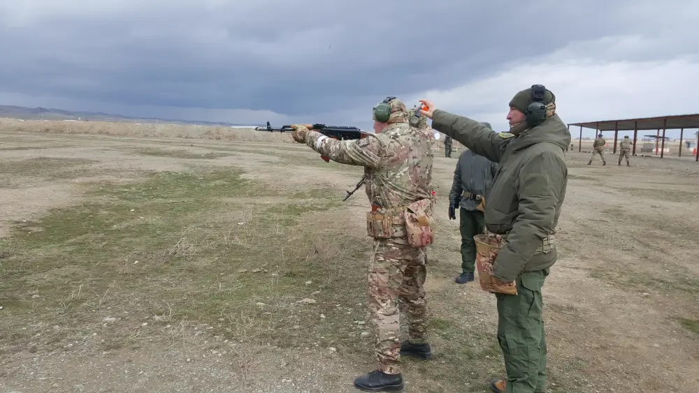 Курсы инструкторов по тактико-огневой подготовке завершены в региональном командовании "Юг" Астане