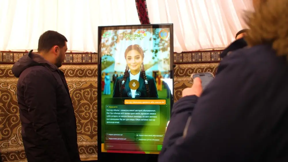 Более тысячи человек одновременно провели обряд Көрісу в столичном парке (9)