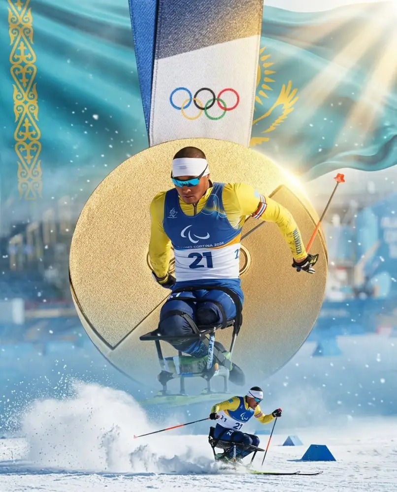 Ербол Хамитов из Kozybayev University – чемпион Паралимпиады Астане