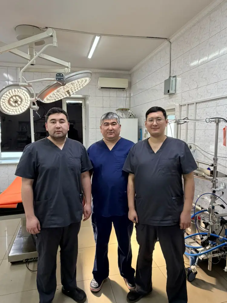 В Алматинской области врачи спасли жизнь 64-летнему пациенту с тяжелой сосудистой патологией Астане