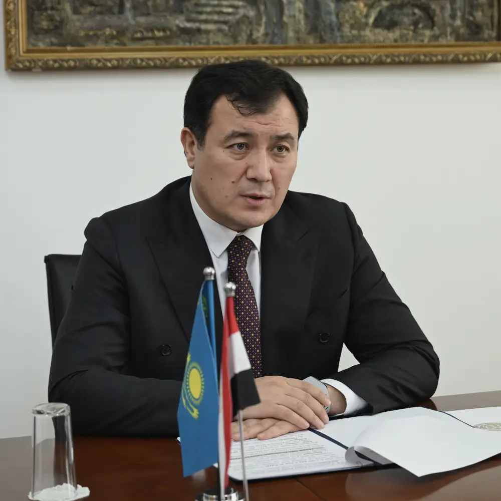 В МИД Казахстана состоялась встреча с Послом Египта Астане