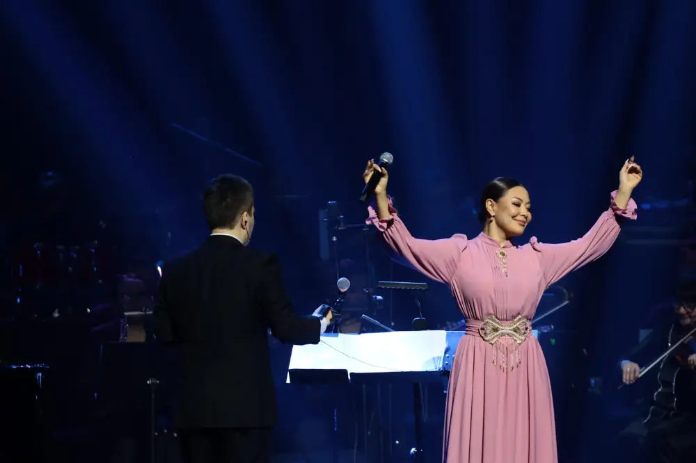 Творческий вечер композитора Куата Шильдебаева в Қазақконцерте музыка и исполнители Астане