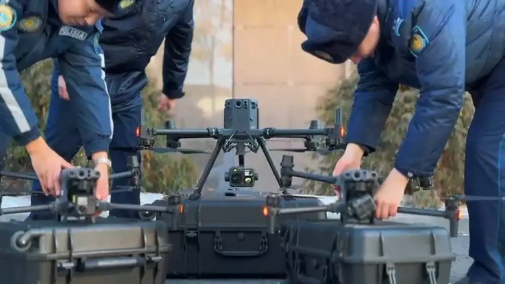 Использование дронов полицией Жетысу: новые возможности для повышения безопасности и раскрытия преступлений Астане