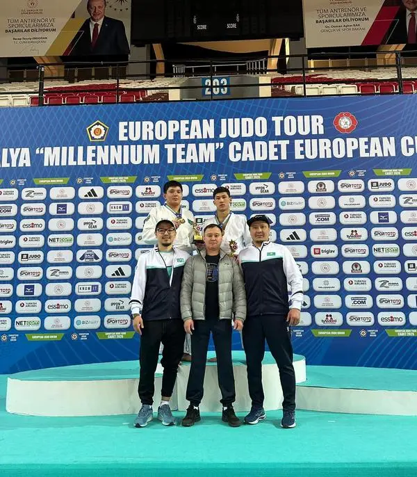 Карагандинские дзюдоисты завоевали две золотые медали на Кубке Европы среди кадетов (3)