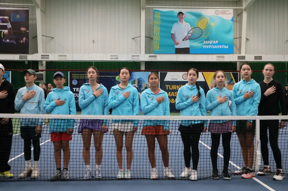 В ТУРКЕСТАНЕ СТАРТОВАЛ МЕЖДУНАРОДНЫЙ ТУРНИР «TENNIS EUROPE 16&UNDER TURKESTAN G3» (3)