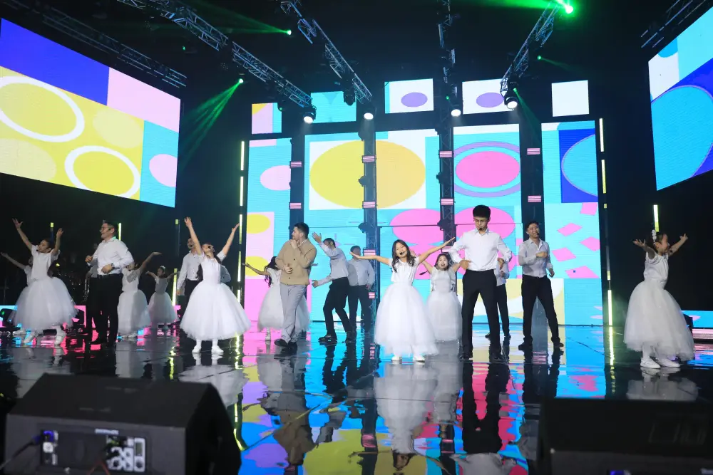 В честь Международного женского дня – 8 Марта в Өнер орталығы прошел праздничный концерт (5)