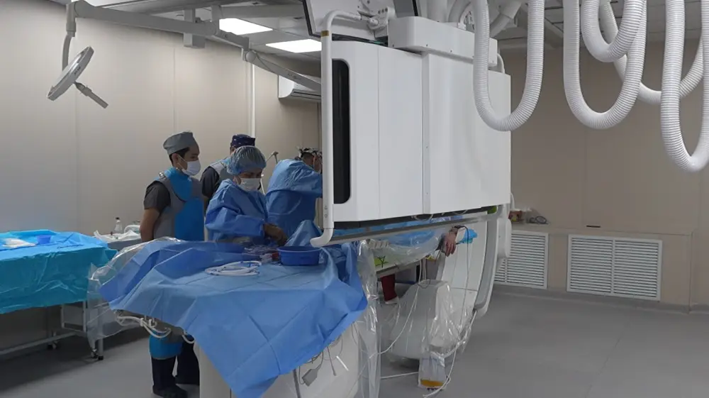 Пациента с острым коронарным синдромом спасли в Атбасарской межрайонной МОБ (2)