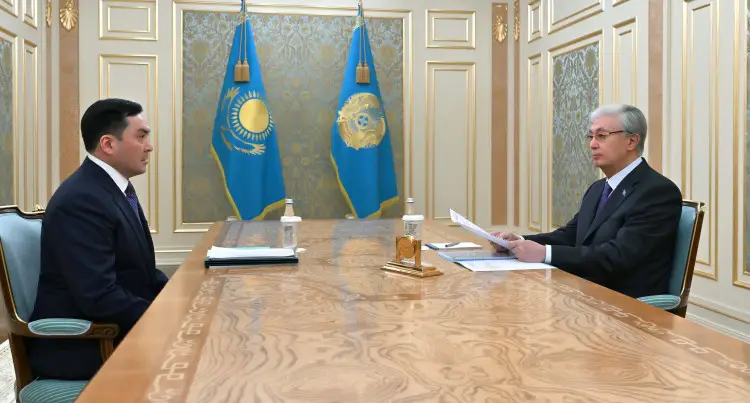 Обсуждение ситуации в топливно-энергетическом комплексе с министром энергетики Ерланом Аккенженовым Астане