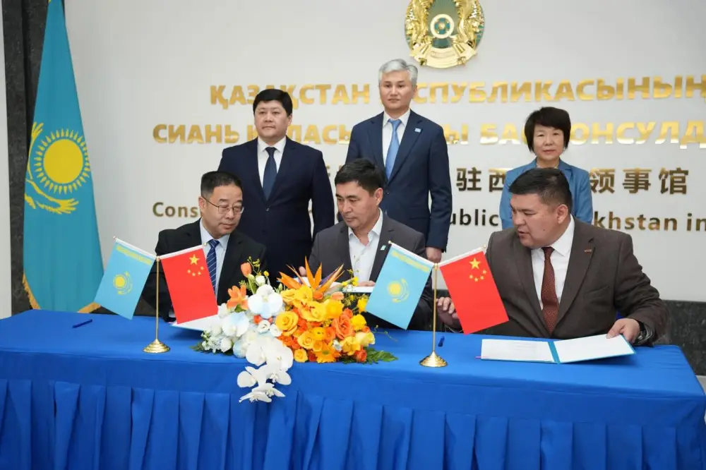 Акимат области Ұлытау подписал ряд соглашений о сотрудничестве с КНР (6)