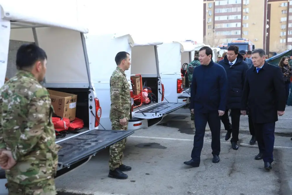 В Актюбинской области началась передача новой техники лесным хозяйствам Астане