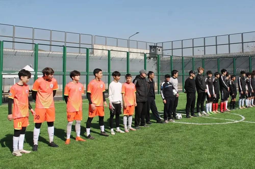 спортивной площадке учреждения состоялся первый турнир по мини-футболу на Кубок Уполномоченного по правам человека. (2)