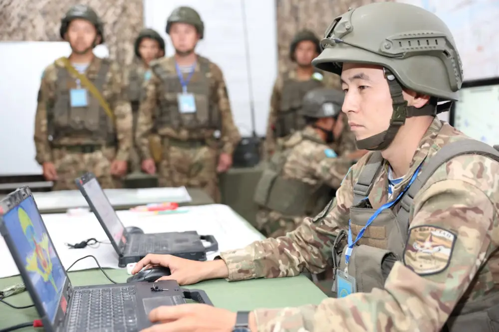 В учебном центре «Коктал» проходят сборы подразделений Десантно-штурмовых войск (3)