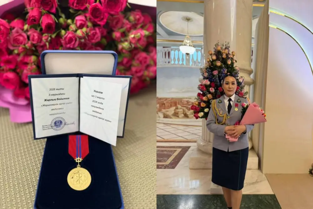 Высокая награда из рук Президента Астане