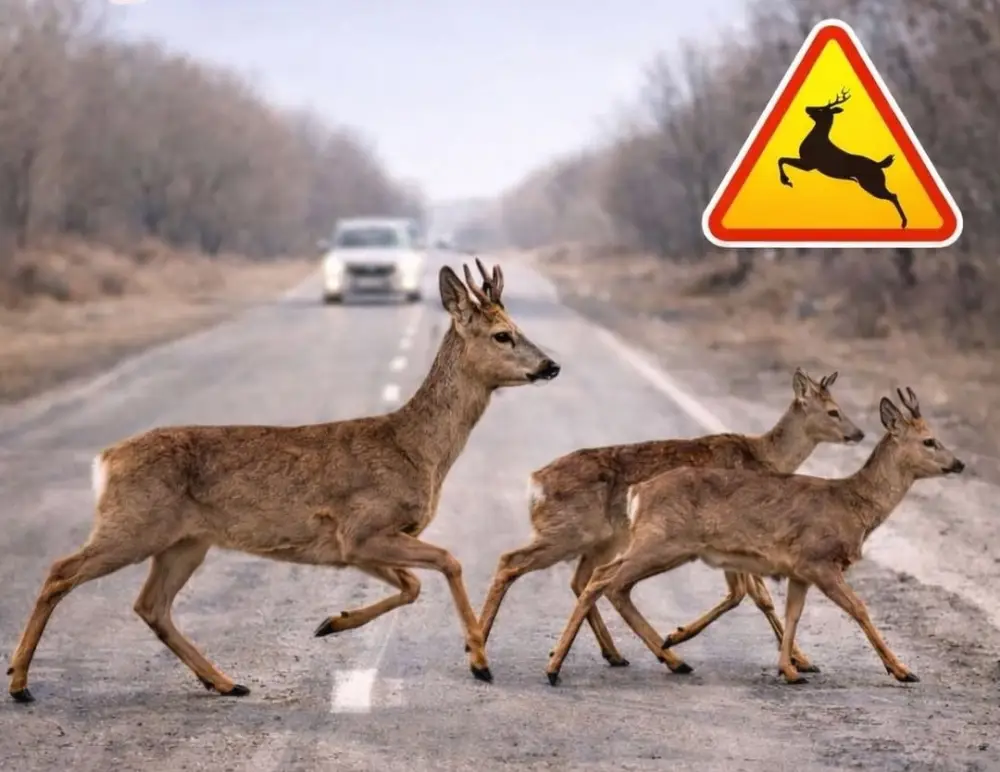 Сезонная миграция диких животных в Жетісу: рекомендации для водителей Астане