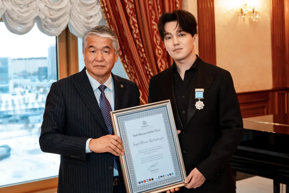 Димаш Кудайберген и Самал Еслямова признаны за вклад в культурное единство тюркского мира Астане
