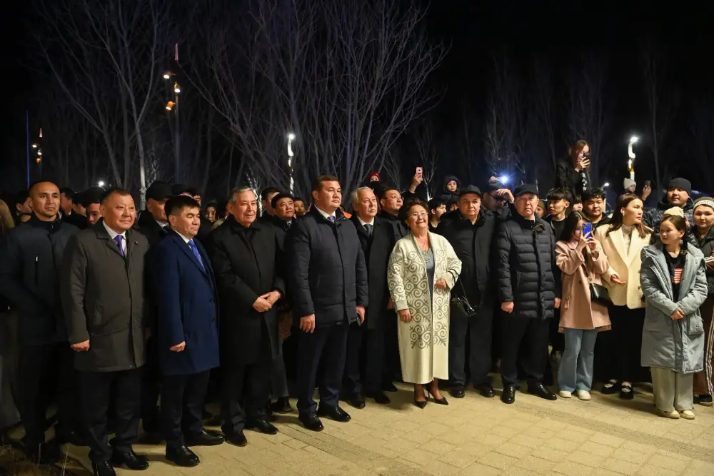 В Кызылорде сдан в эксплуатацию реконструированный Президентский парк (6)