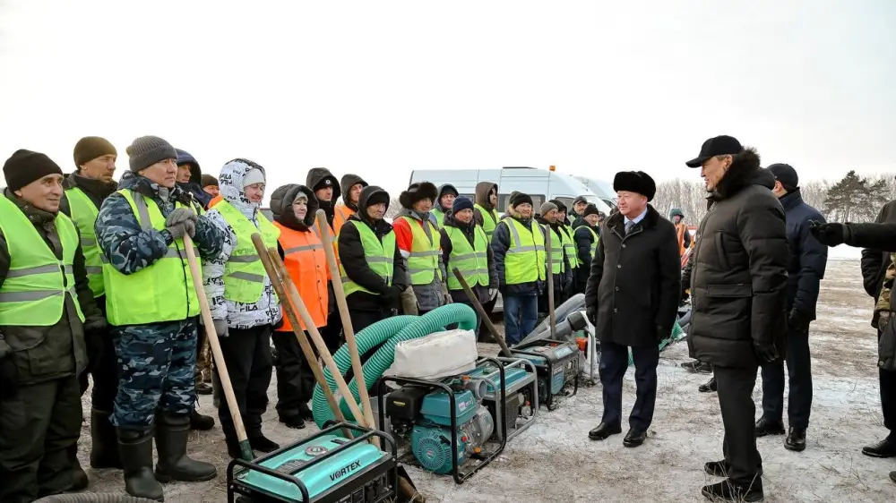 Аким СКО провел кустовое совещание с акимами близлежащих районов (10)