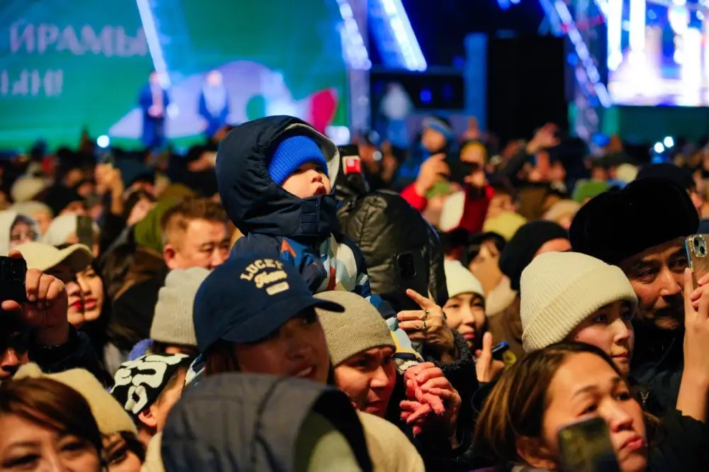 Дрон-шоу в Астане: культурное единство и празднование Наурыз мейрамы Астане