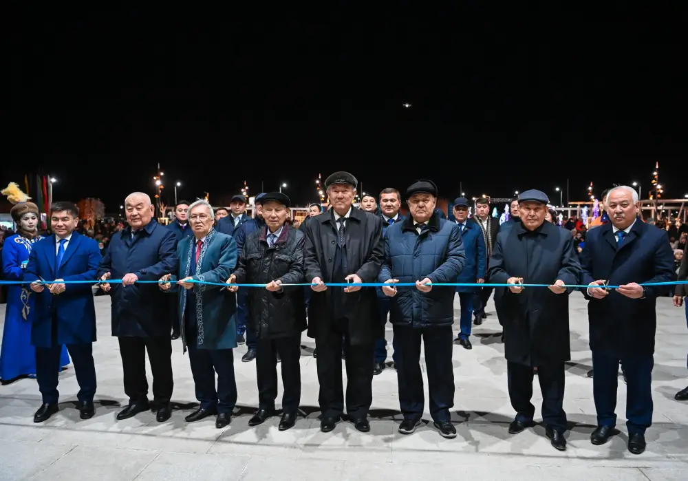 В Кызылорде сдан в эксплуатацию реконструированный Президентский парк (5)