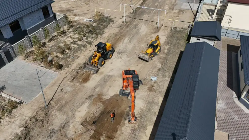 В Конаеве началась реконструкция улицы М. Ауэзова для улучшения дорожной ситуации Астане