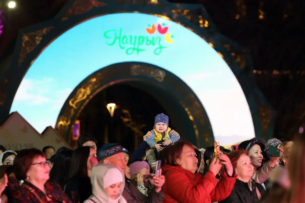 На площади Абая звучит праздник Наурыза! Астане