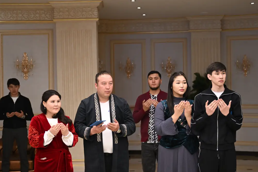Наурызнама – 2026: в Талдыкоргане в рамках «Шаңырақ күні» четыре пары торжественно вступили в брак Астане